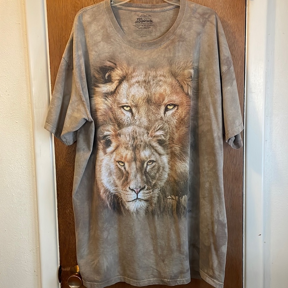 The Mountain Mates For Life Lion/Lioness Sz 3XL Denver Zoo - Picture 2 of 6